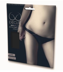 EXECUTE 極薄ストレッチポケット付きショーツ-1